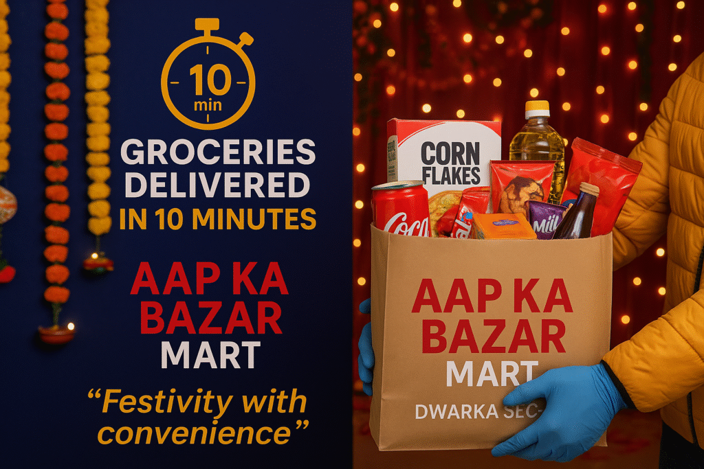Minutes That Matter: How Dwarka Sector 8 Turned Grocery Shopping Into a Click-and-Relax Routine