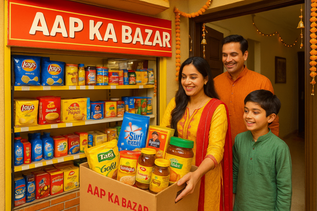 10 mins grocery delivery in Delhi