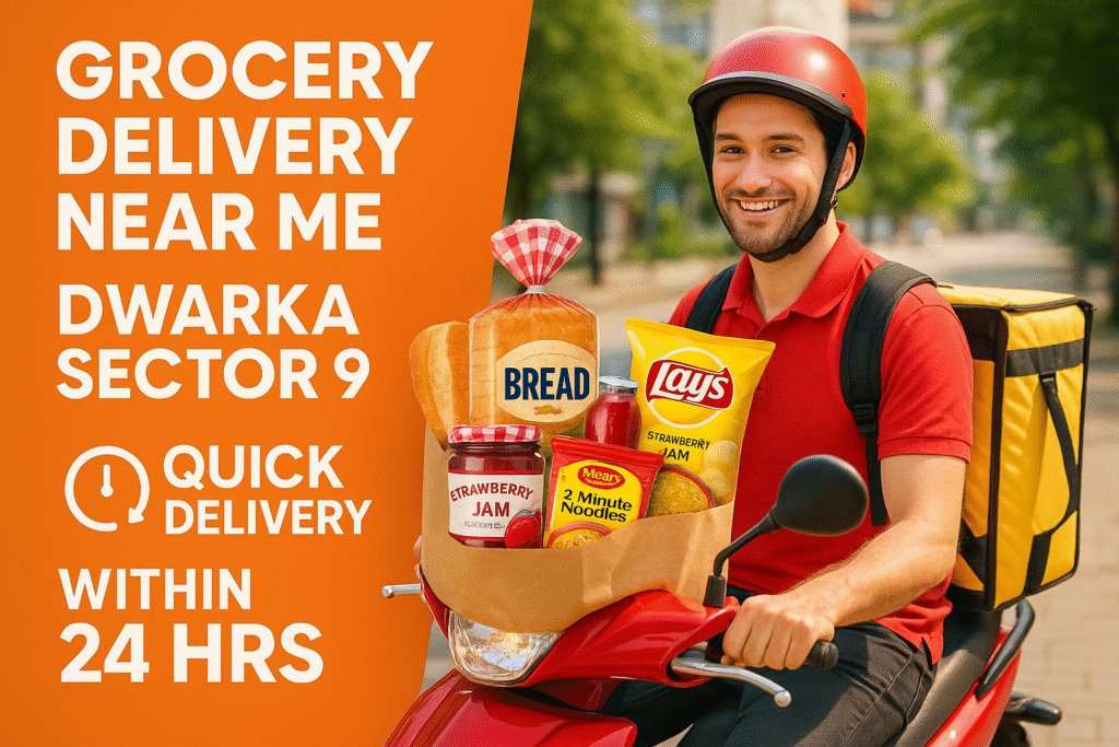 10-Minute Grocery App Dwarka Sector 9