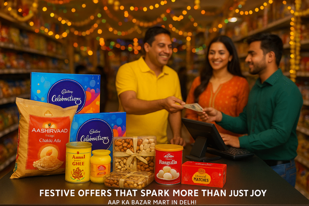 Fast grocery delivery in Delhi