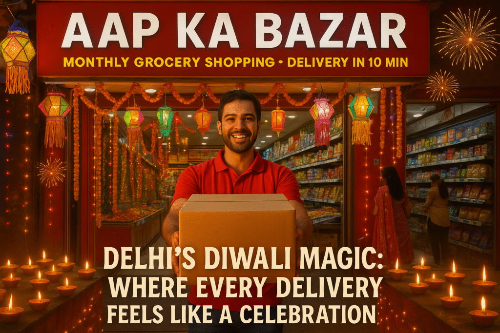 Ultra fast grocery delivery Delhi