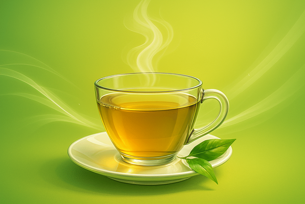 organic tea leaf