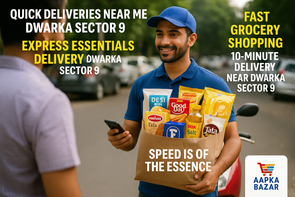 10-Minute Delivery Near Dwarka Sector 9