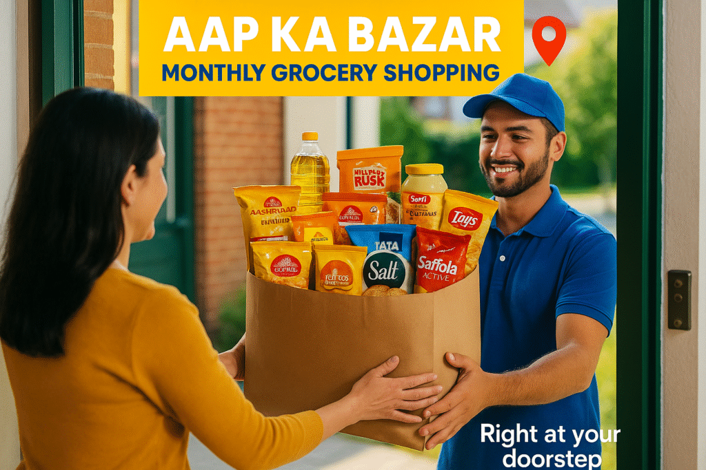 10 mins grocery delivery app in Delhi