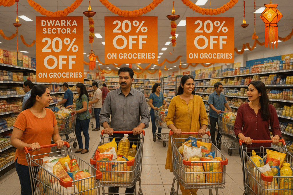 Discount Grocery Dwarka Sector 4 Delhi