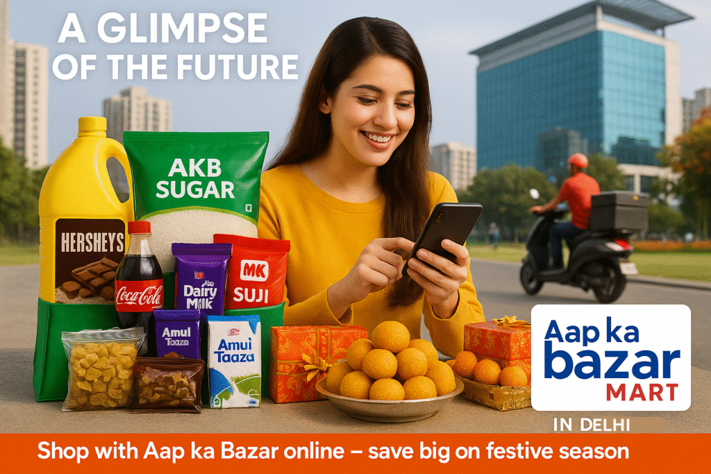 Instant grocery delivery delhi