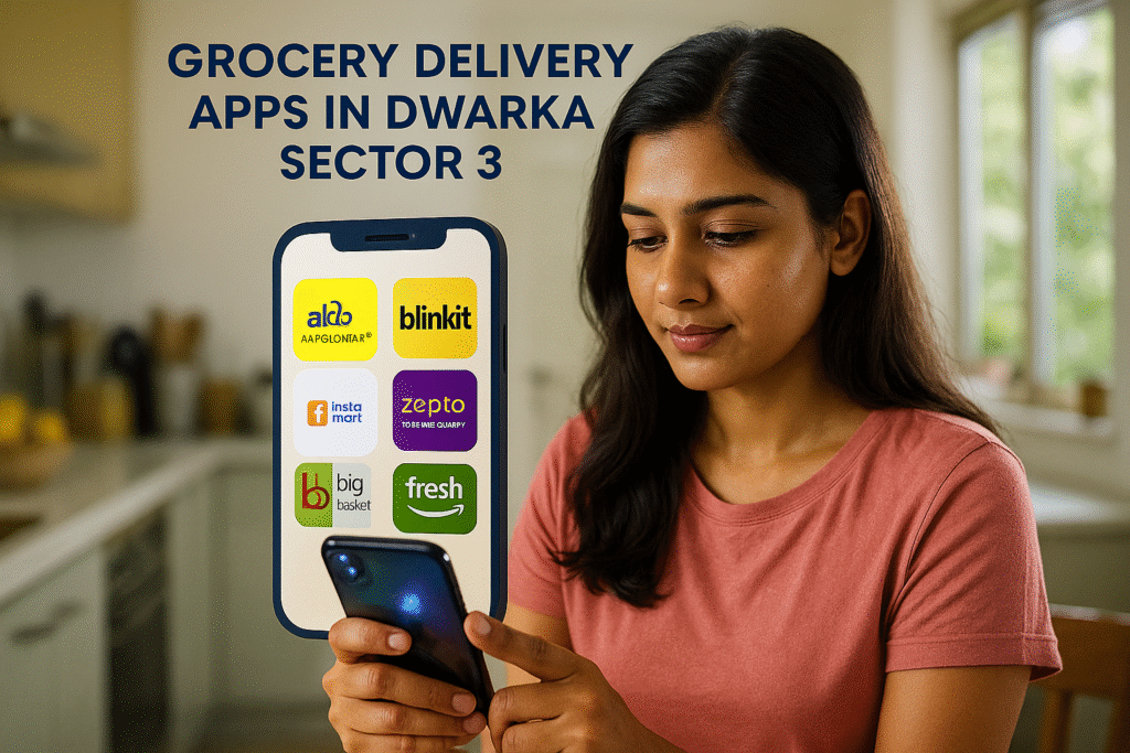 Grocery Apps in Dwarka Sector 4 Delhi