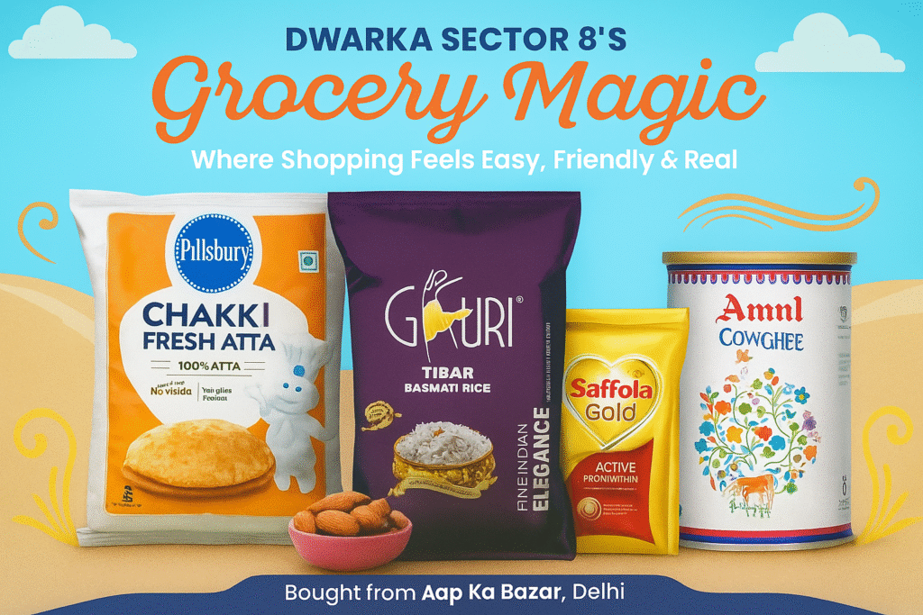 Grocery Stores in Dwarka Sector 8 Delhi