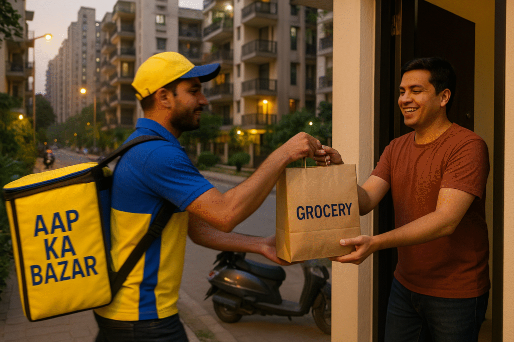 Quick Grocery Delivery Apps Dwarka Sector 3