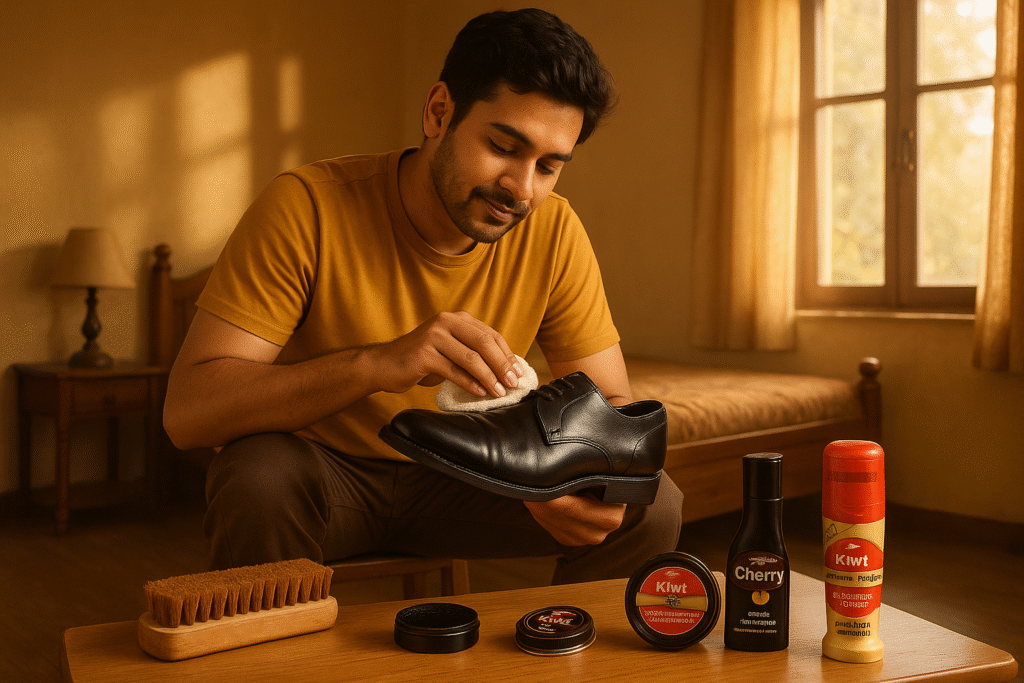 shoe cleaning kit