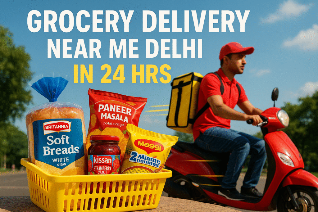 instant grocery shopping in Delhi