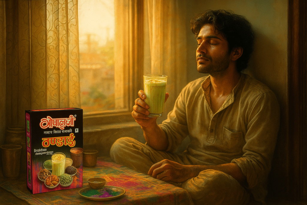 traditional thandai powder
