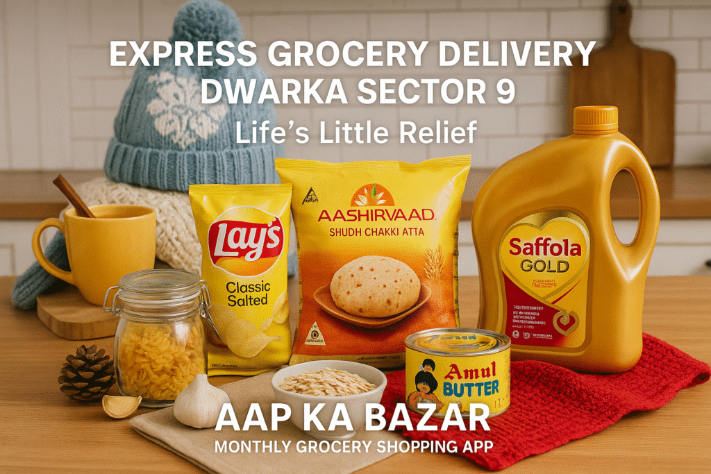 Express Grocery Delivery Dwarka Sector 9