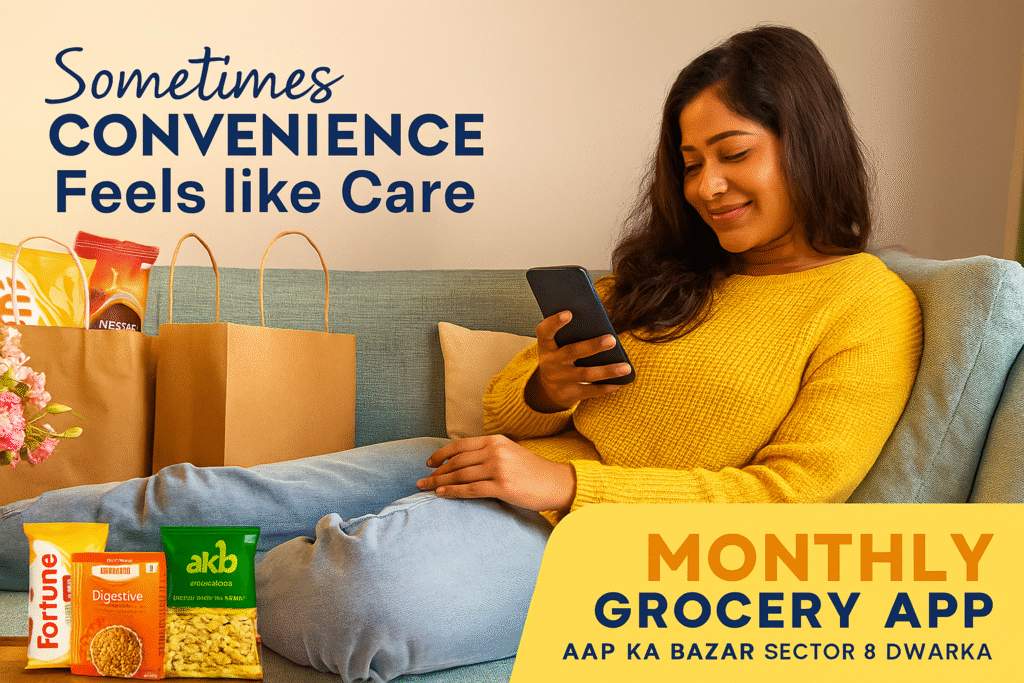 Quick Delivery App Dwarka Sector 8 Making Life Comfortable