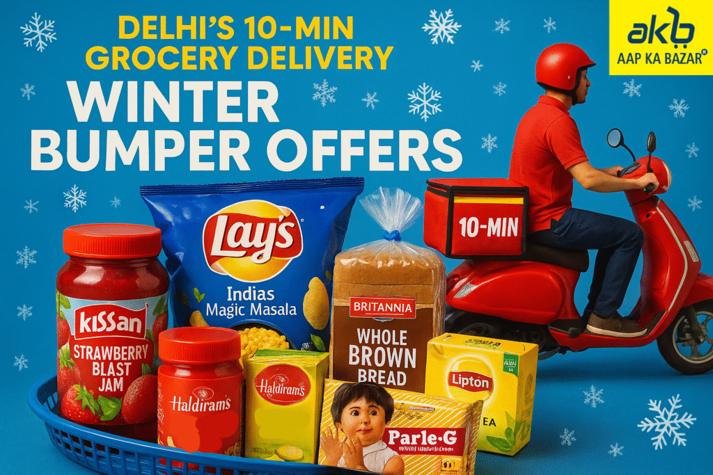Experience Speed & Comfort with 10 Min Delivery Delhi