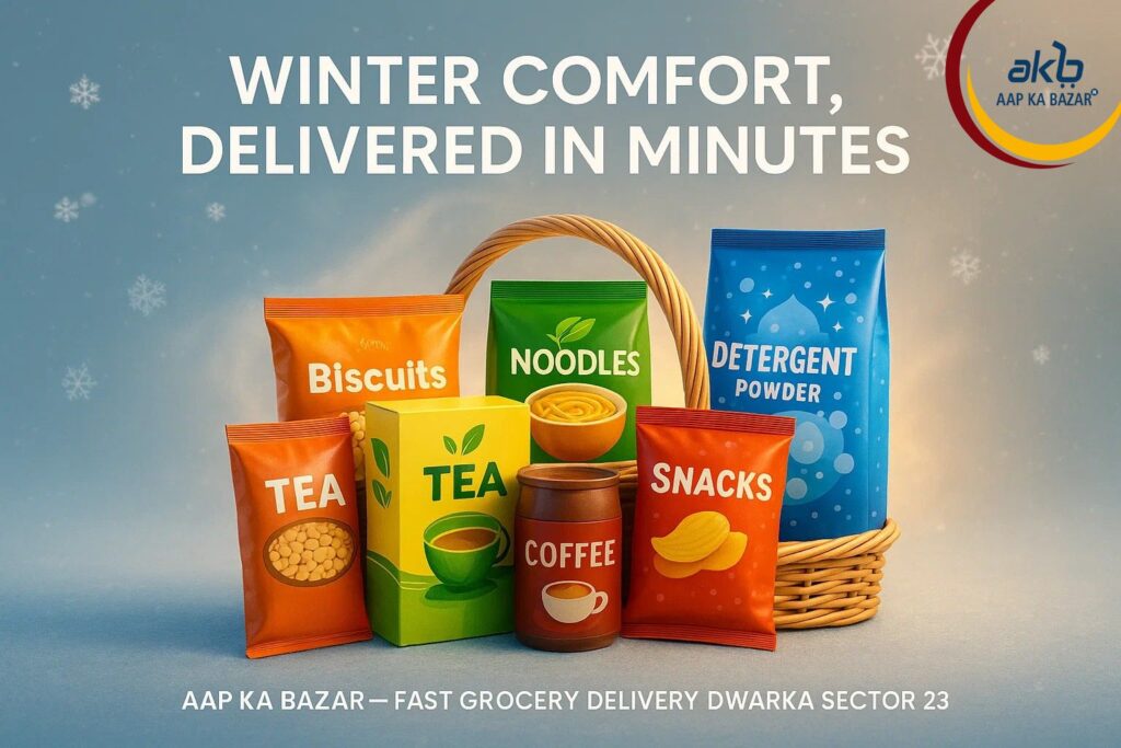 10-Min Grocery Delivery in Dwarka Sec 23 