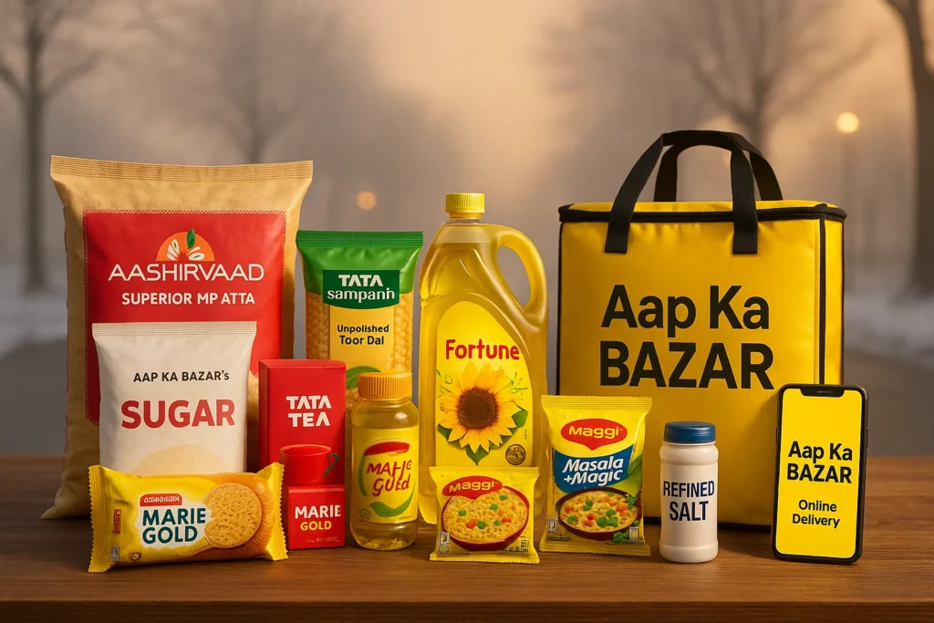 Aap Ka Bazar: My Reliable Grocery App in Dwarka 22