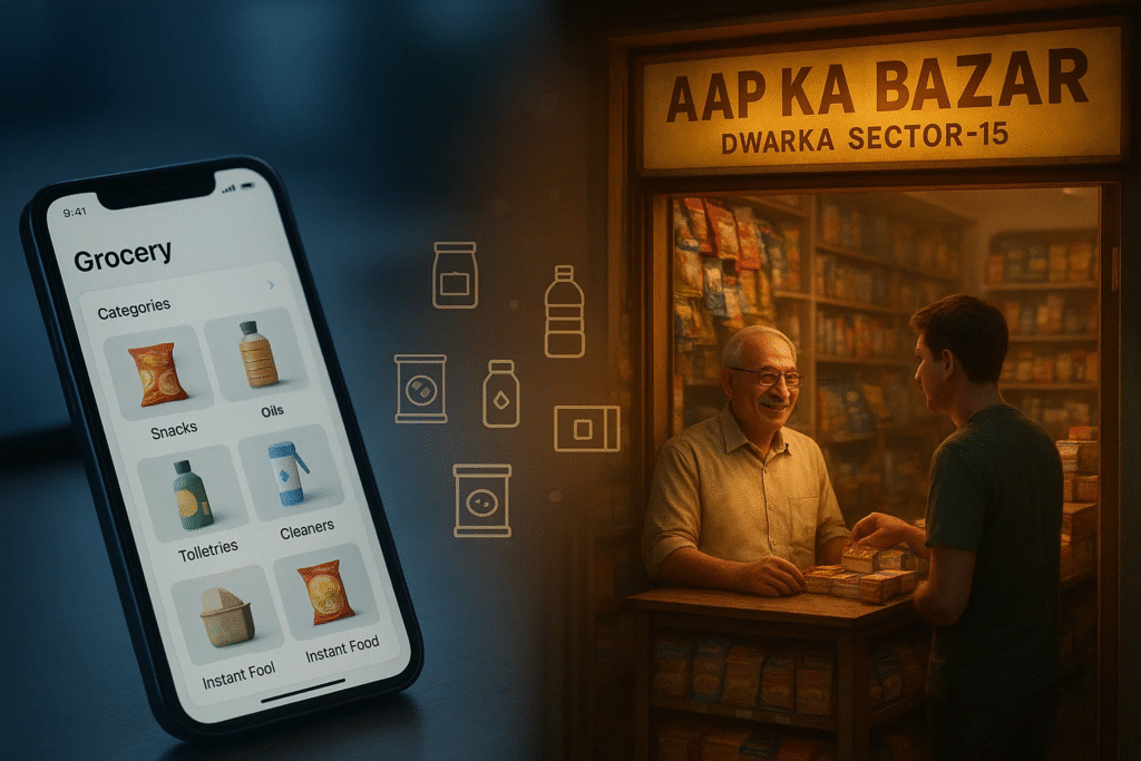 Grocery Store Near Me in Dwarka Sector 15