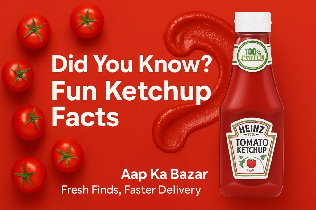 Never Run Out: Buy Ketchup Online & Keep Snacks Happy