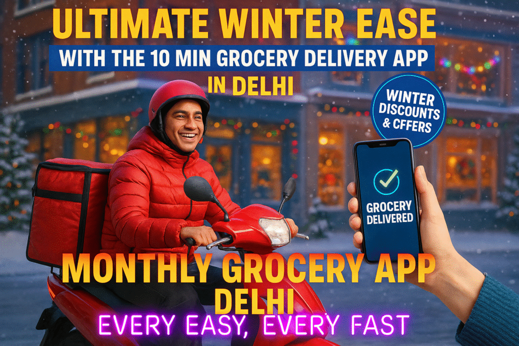 instant grocery delivery in delhi
