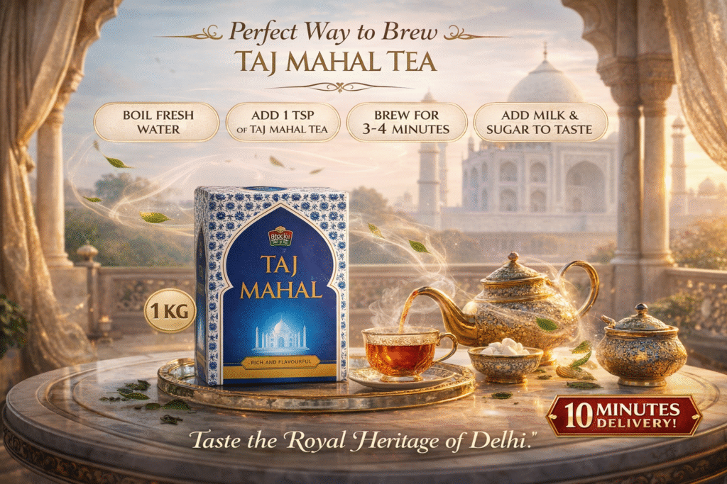 Taj mahal tea