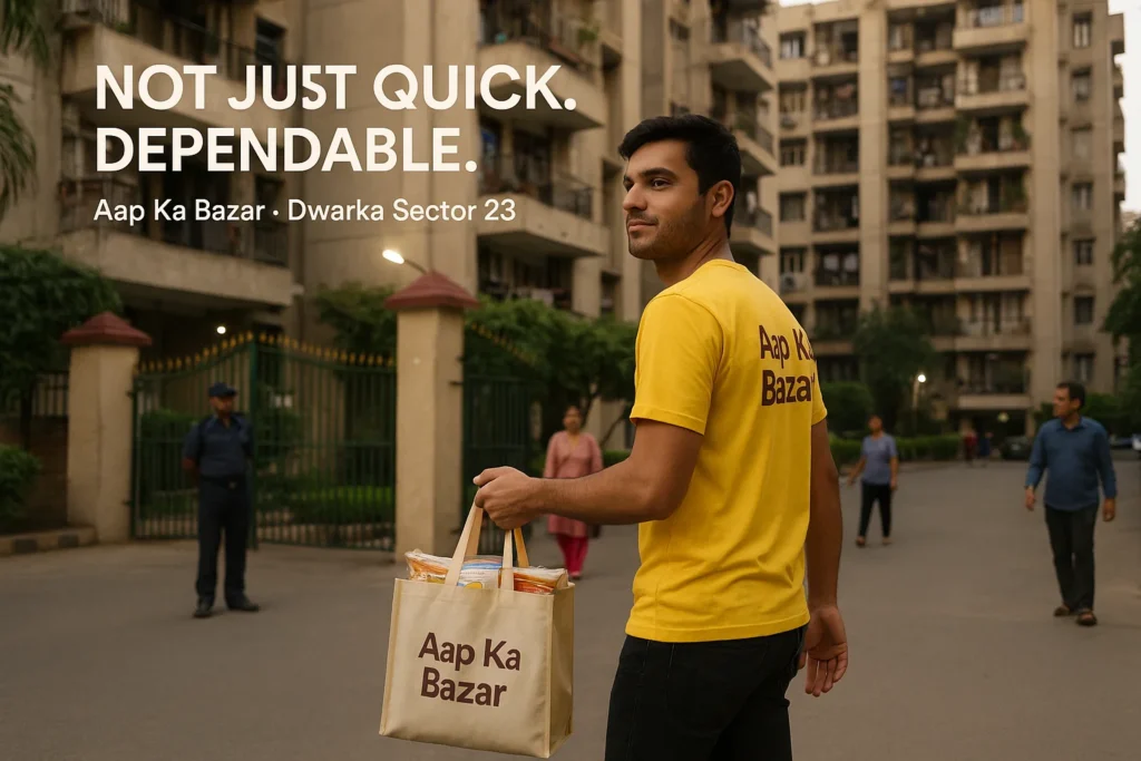Late Evenings Made Easy — 10-Minute Grocery Delivery Sector 23