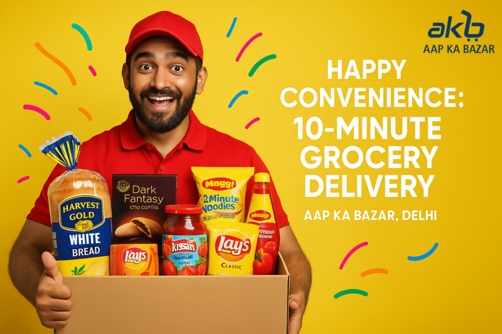 Ultimate Winter Ease With The 10 Min Grocery Delivery App In Delhi