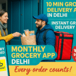 Explore the 10 Min Grocery Delivery App in Delhi Now
