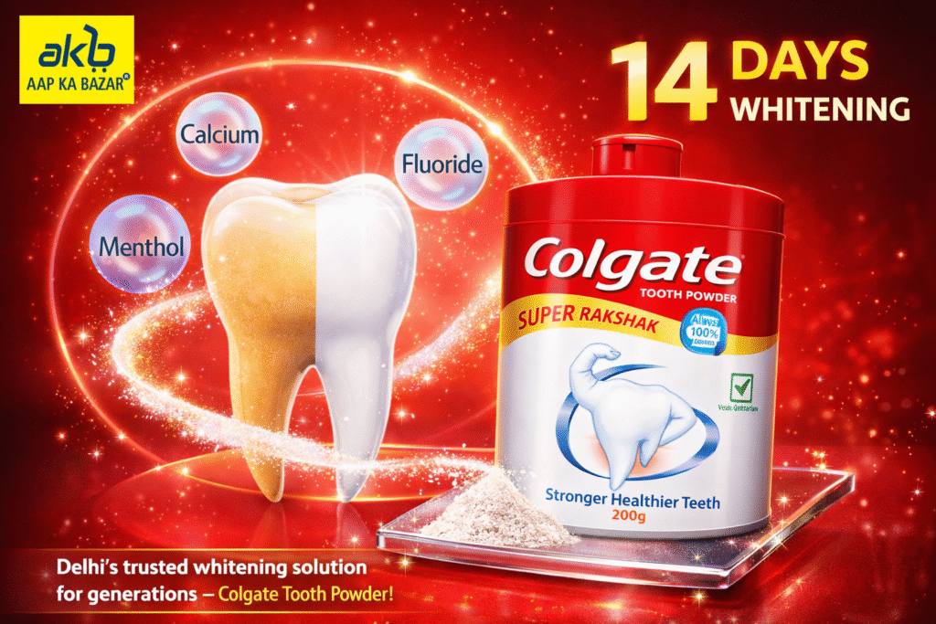 Colgate Powder: The Authentic Way to Clean Teeth Daily
