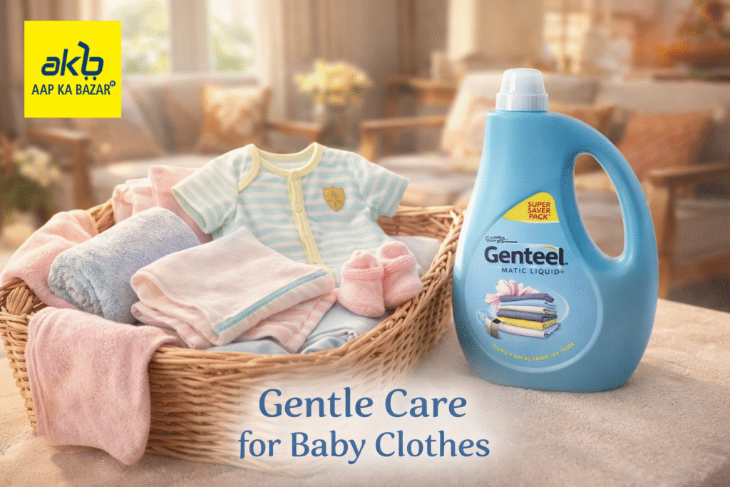 Genteel liquid detergent