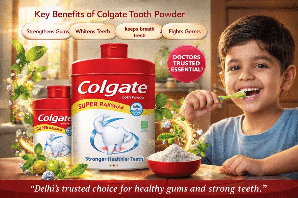 colgate powder