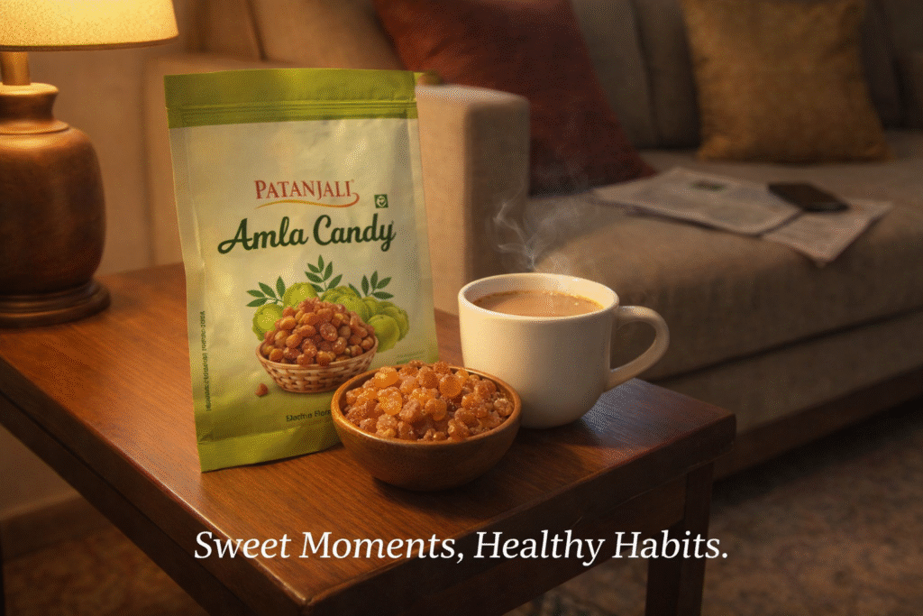 Amla Candy along with chai