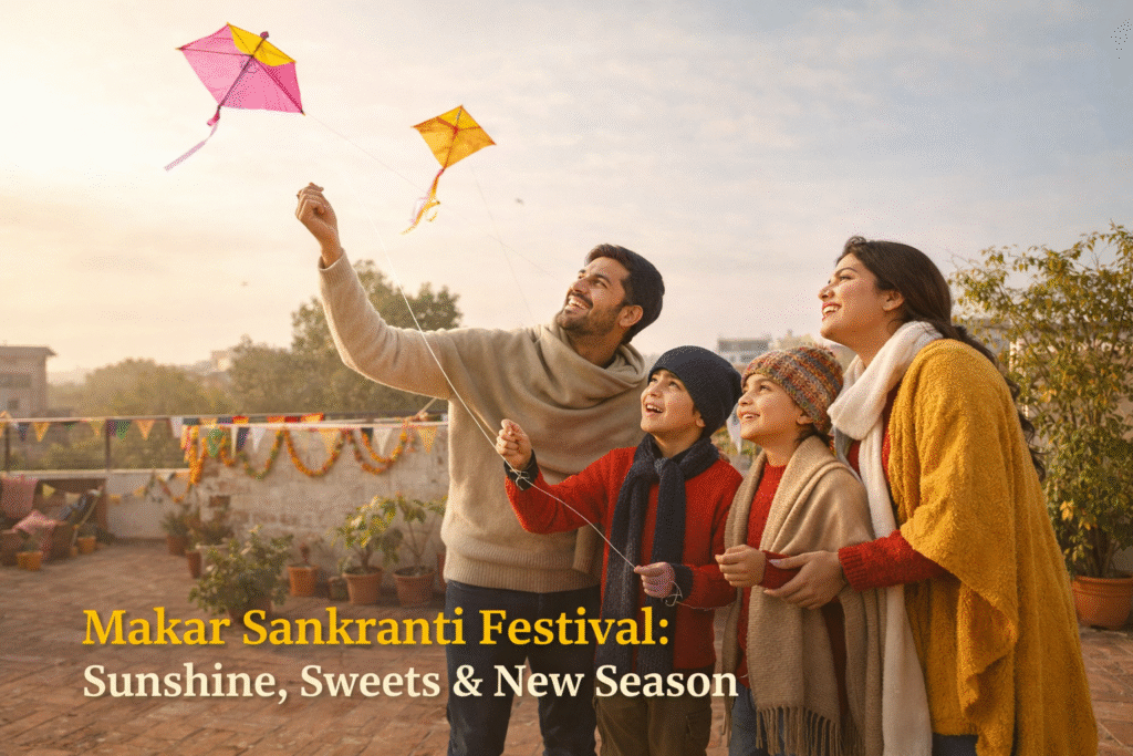 Makar Sankranti Magic: Sweets, Kites & Happy New Beginnings