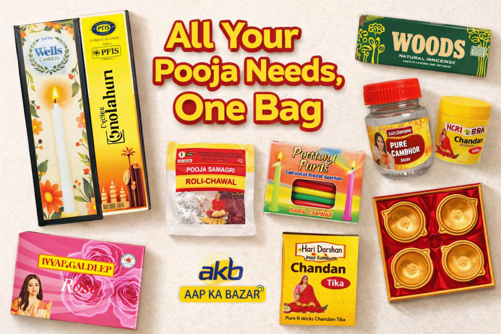 Pooja Needs in One Bag