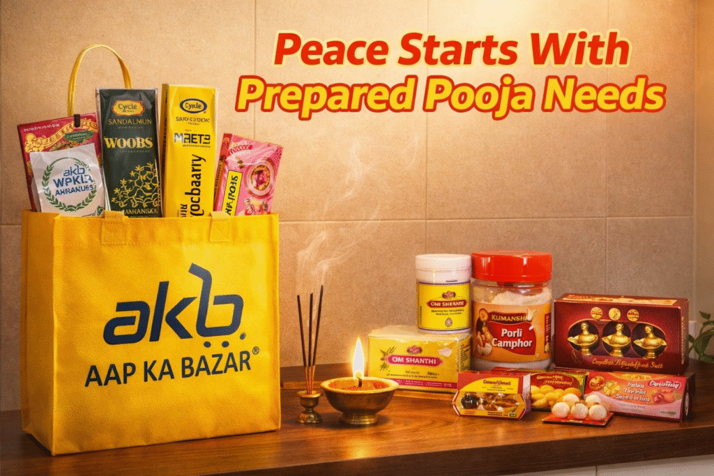 Pooja Needs where peace starts