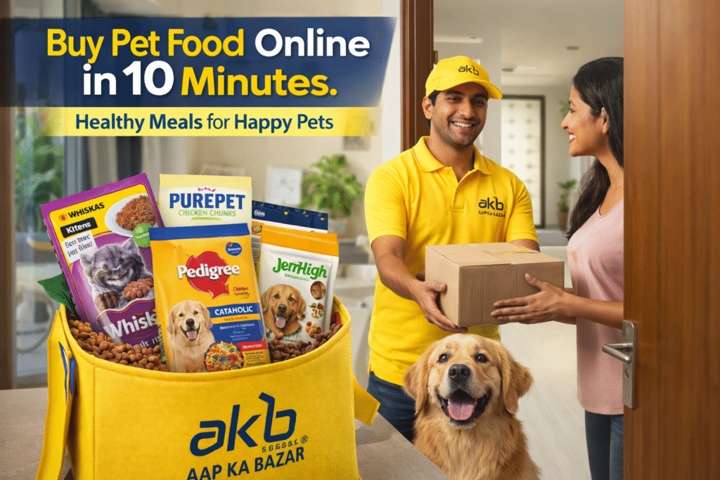 Buy Pet Food Online in 10 minutes