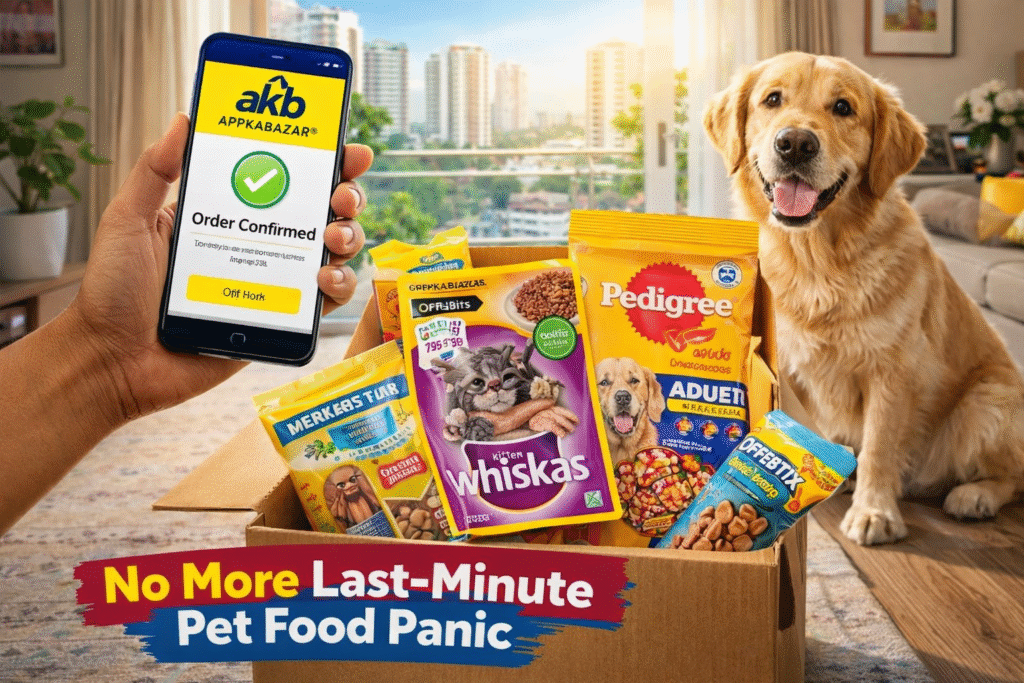 Buy Pet Food Online no more last-minute panic