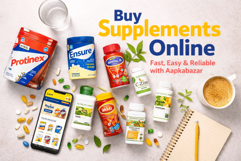 Buy Supplements Fast, Easy and Reliable