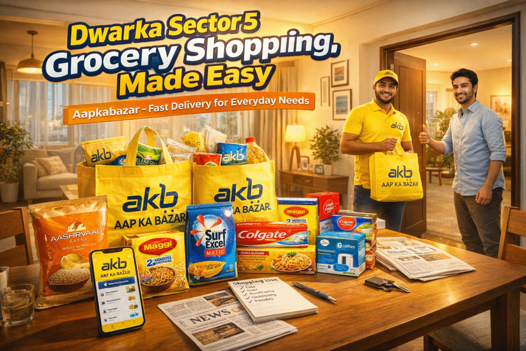 Dwarka Sector 5 Grocery Shopping