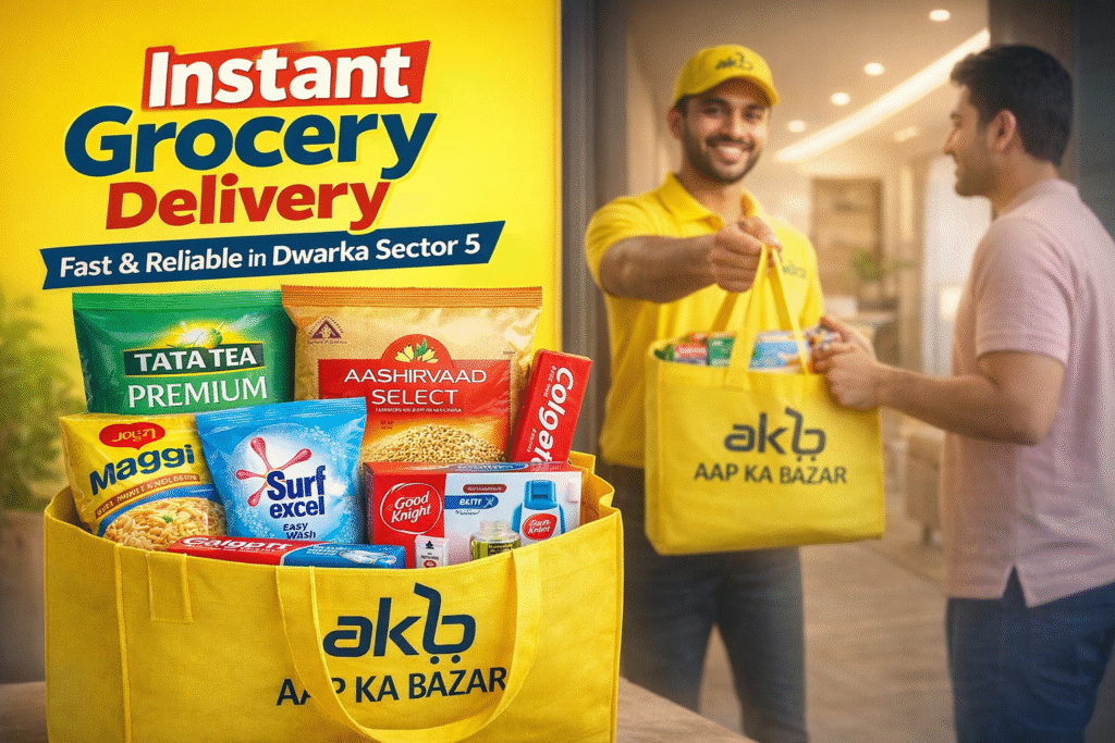 Dwarka Sector 5 instant grocery