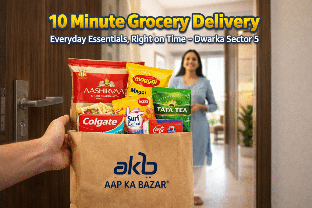 Dwarka Sector 5 10 Minute Grocery Delivery