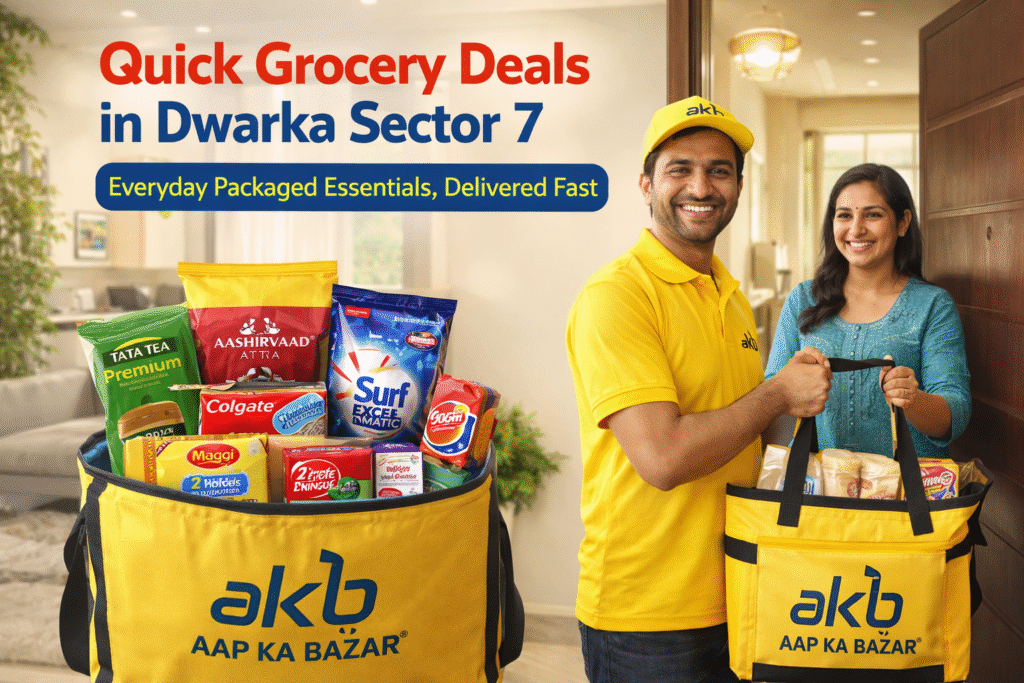 Grocery Shopping Made Easy in Dwarka Sector 7