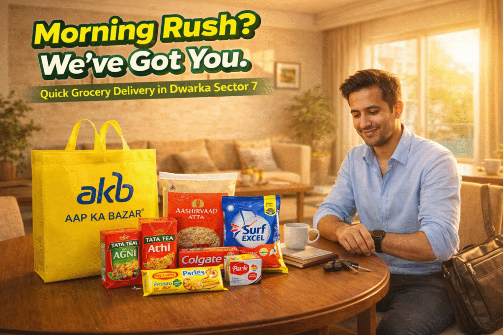 Dwarka Sector 7 quick grocery delivery