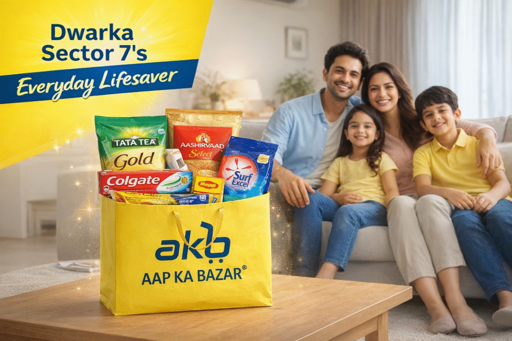 Dwarka Sector 7 lifesaver for everyday groceries