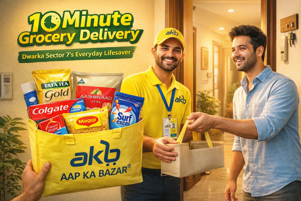 Dwarka Sector 7 10 minute grocery