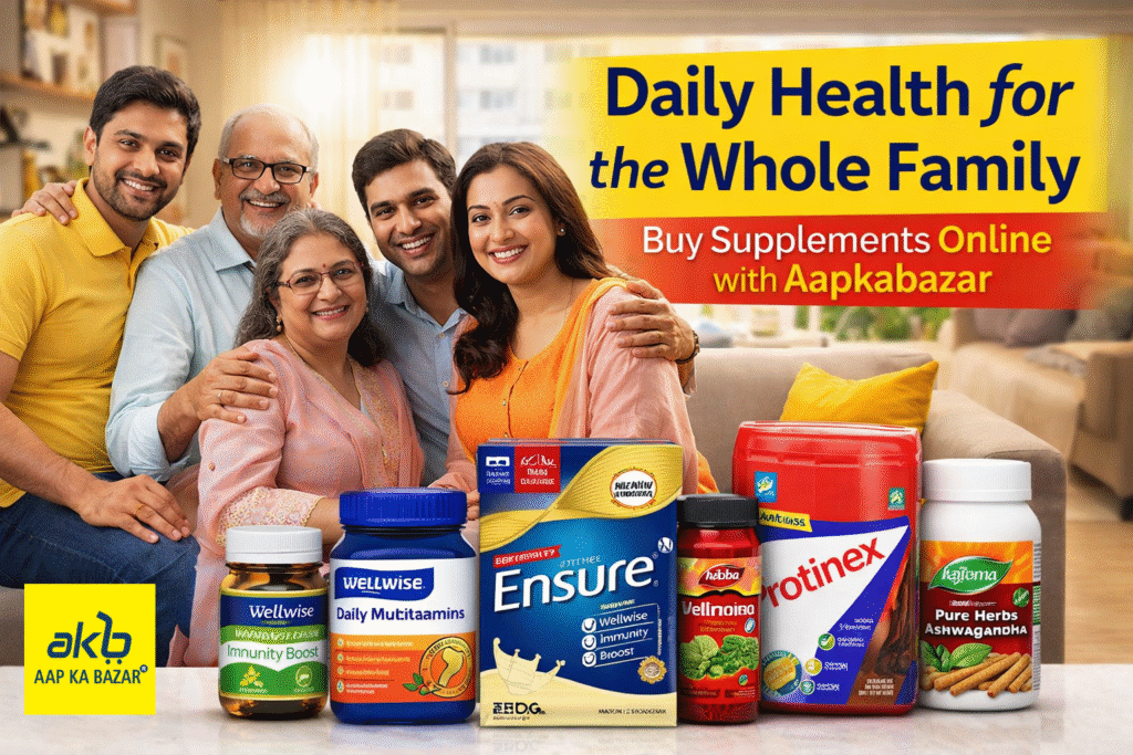 Buy Supplements for daily health