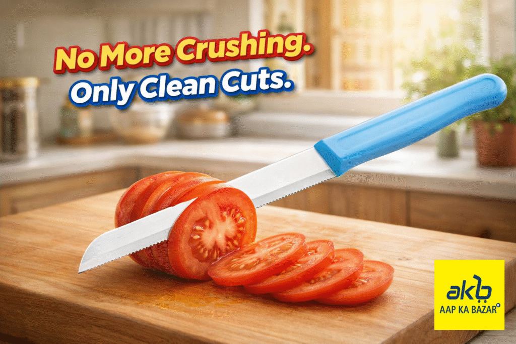 kitchen knives no more crushing only clean cuts.