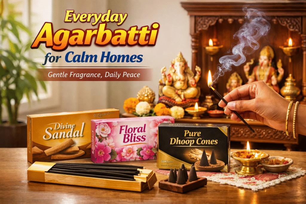 agarbatti for calm homes