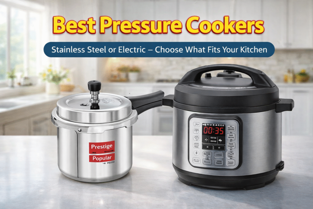 Best Pressure Cookers Stainless Steel or Electric