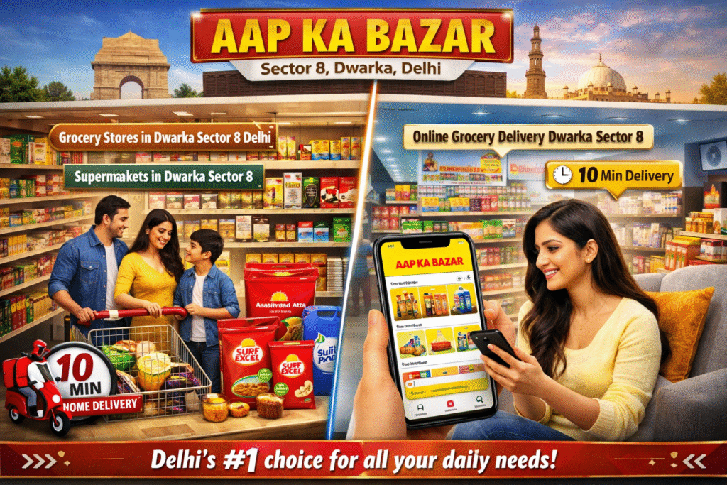 Now Save More- Grocery Shopping Dwarka Sector 8 Delhi